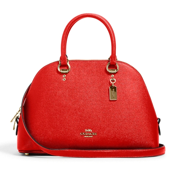 Coach Bags Coach Katy Satchel In Miami Red Poshmark